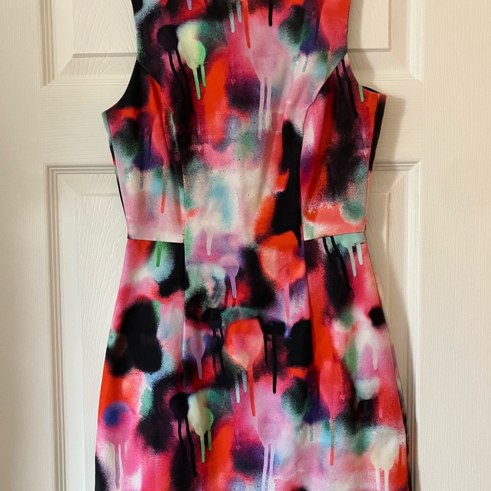 Vibrant Multicolor Sleeveless Dress